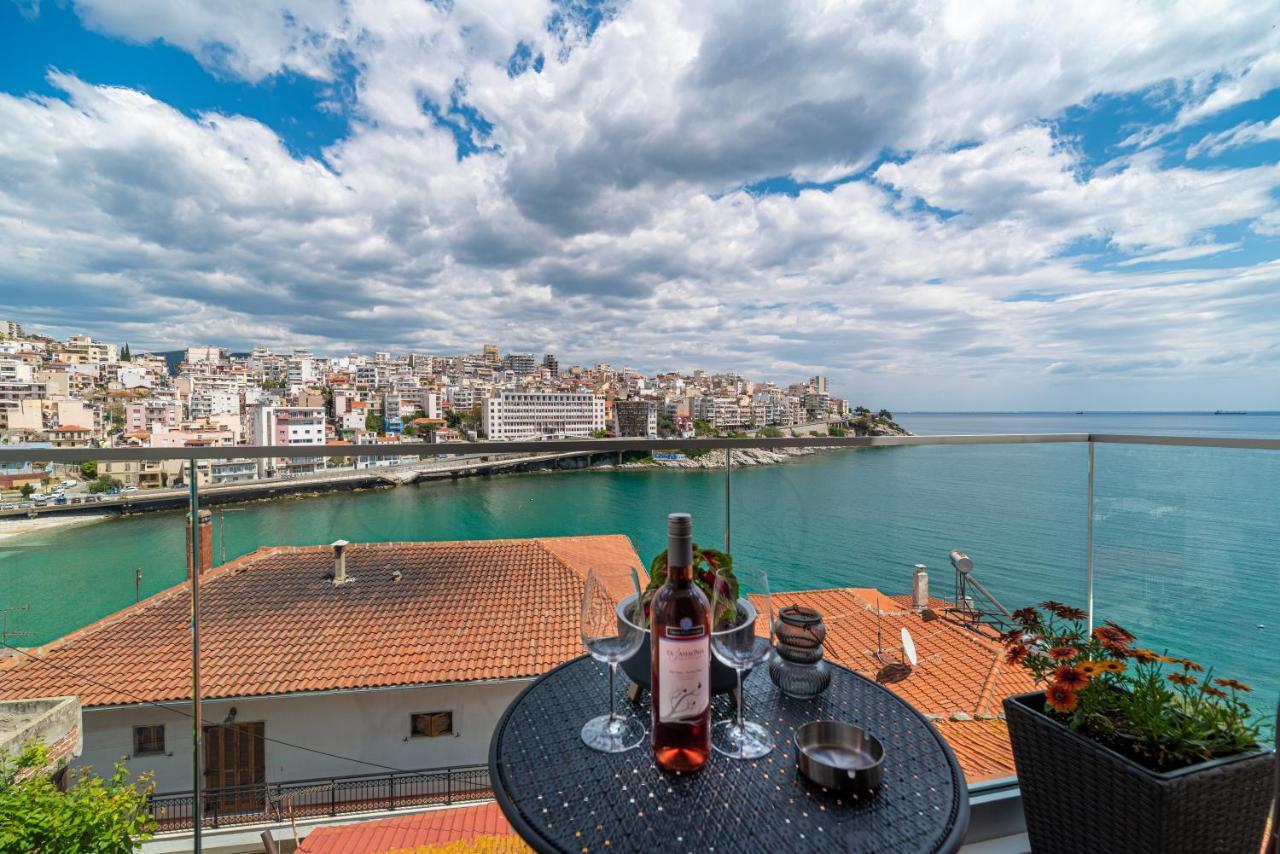 Infinity House Kavala Lägenhet Exteriör bild